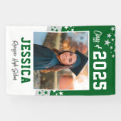 Graduation Photo Vinyl Bannière Décoration (Horizontal)