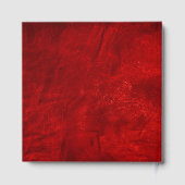 Graduation Pile Argent Sur Cuir Rouge (Verso)