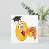 Graduation Pizza Party Invitation (Debout devant)