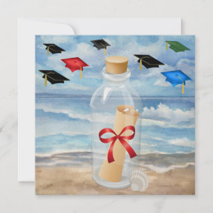 Graduation - "Plage Invitation in a Bottle" - SRF