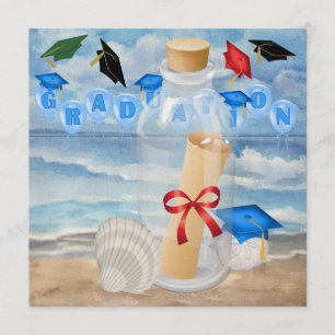 Graduation - "Plage Invitation in a Bottle" - SRF