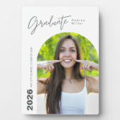 Graduation Plaque with Photo (Devant)