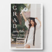 Graduation Plaque with Photo (Devant)