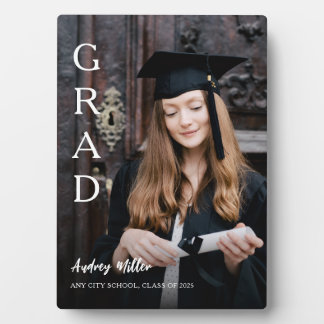 Graduation Plaque with Photo Fotoplaat