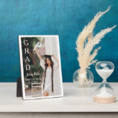 Graduation Plaque with Photo Fotoplaat (Zijkant)