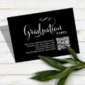 Graduation QR Code Partie Invitation Script Insére