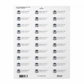 Graduation Return Address Labels (Full Sheet)
