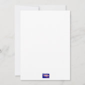 Graduation Salutations Carte Plat (Dos)