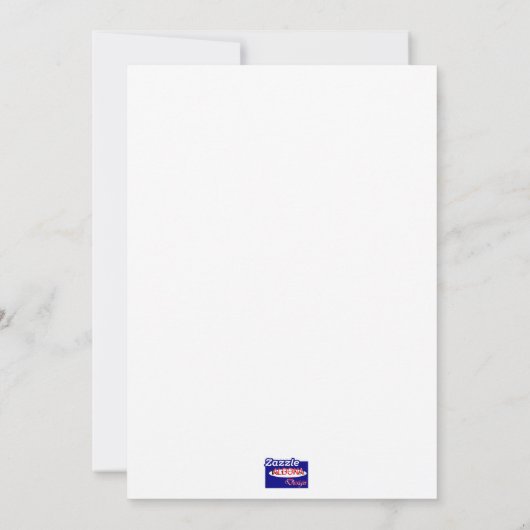 Graduation Salutations Carte Plat (Dos)