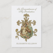 Graduation Souvenir Cartes de prière religieuses (Devant)