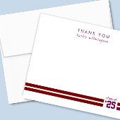 Graduation Sporty Stripes Merci