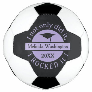 Graduation sur mesure nom et année de football