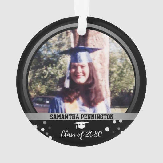 Graduation Un Photo Confetti Keepsaké (dos)