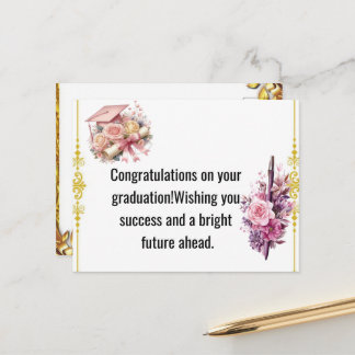  Graduation- Universal Design for all ages Briefkaart