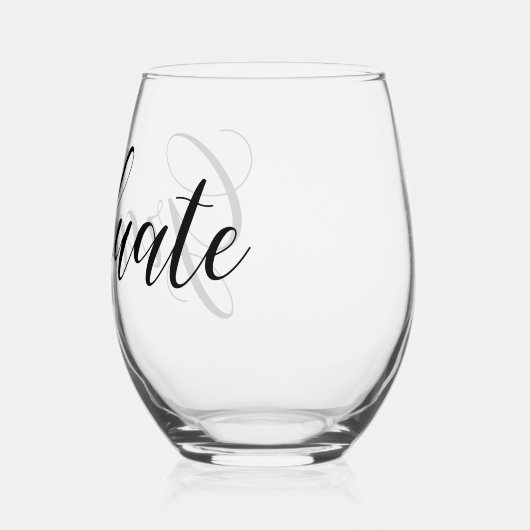 Graduation Verre à vin sans pierre (Gauche)