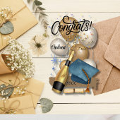 Graducatie Kaart Acryl Uitnodigingen