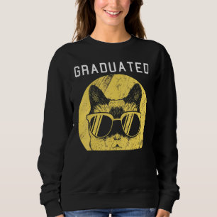 Gradue Afstuderen Cool Cat Sunglazen Trui