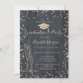 Gradukafkap, Afstuderen met glazen diamanten Kaart (Voorkant)