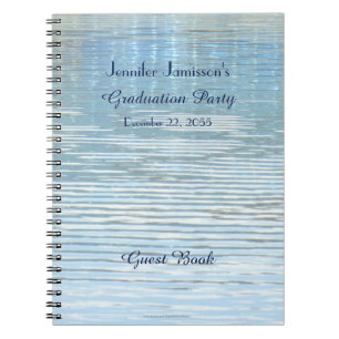 GraduPartij Abstracte Bezinning Gastboek Notitieboek