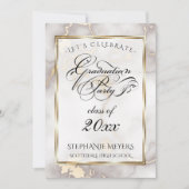 GraduPartij champignon & goudmarmer Kaart (Voorkant)