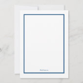 GraduPartij van de Thin Blue Line Police Academy Kaart (Achterkant)