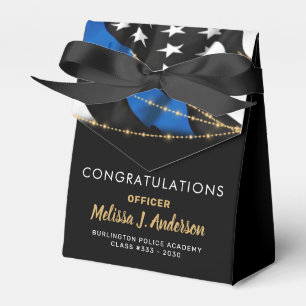 GraduPartij voor de opleiding van de politie van d Bedankdoosjes