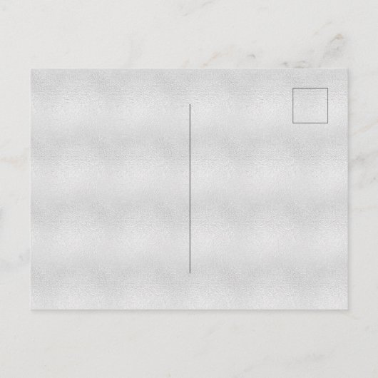 Graduparty zilverblush glitterstof elegant uitnodiging briefkaart (Achterkant)