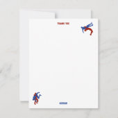 Graeco-Romeins worstelen in vrije stijl Aangepaste Bedankkaart (Voorkant)