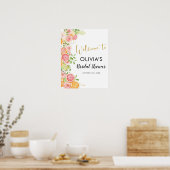 Graefruits Welkomstteken Citrus Vrijgezellenfeest Poster (Keuken)