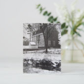 Graeme Park in de sneeuw - 1989 Briefkaart (Staand voorkant)