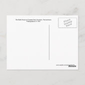 Graeme Park in de sneeuw - 1989 Briefkaart (Achterkant)