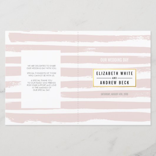 GRAEMONIE schattige bleke roze penseelstreken (Voorkant)