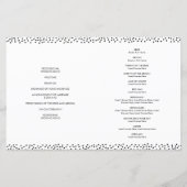 GRAEMONY schattige, eenvoudige zwarte confetti vle (Achterkant)