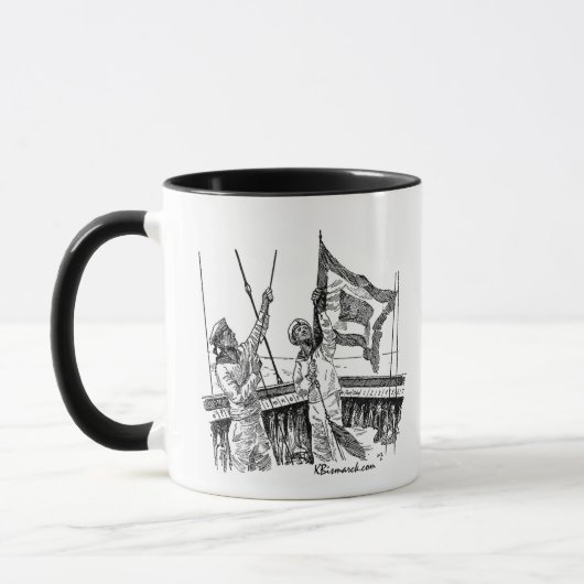 Graf Spee Zeilers Mok (Links)