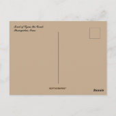 Graf van Cyrus de Grote Pasargadae Iran Briefkaart (Achterkant)