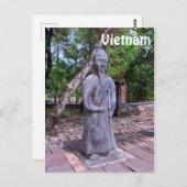 Graf van keizer Khai Dinh - Hue, Vietnam Briefkaart (Voorkant / Achterkant)
