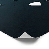 Graf Wandteken 'Herinnering' met Zonsondergang Oce Poster (Hoek)