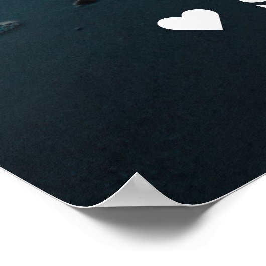 Graf Wandteken 'Herinnering' met Zonsondergang Oce Poster (Hoek)