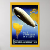 Graf Zeppelin  Duits Poster (Voorkant)