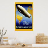 Graf Zeppelin  Duits Poster (Keuken)