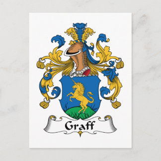 Graff Family Crest Briefkaart