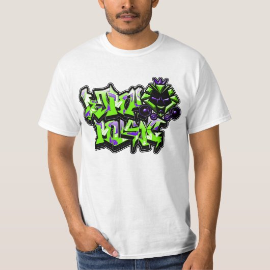Graff Kat (Slimmer en Paars geesten) T-shirt (Voorkant)