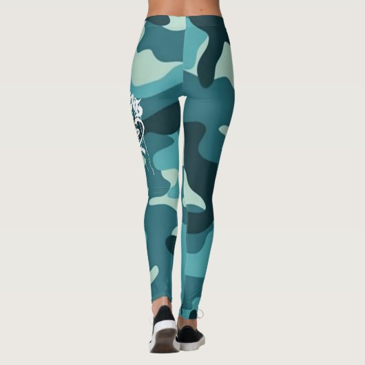 GRAFFIT DRIPPING PAINT LEGGINGS (Achterkant)