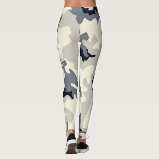 GRAFFIT DRIPPING PAINT LEGGINGS (Achterkant)