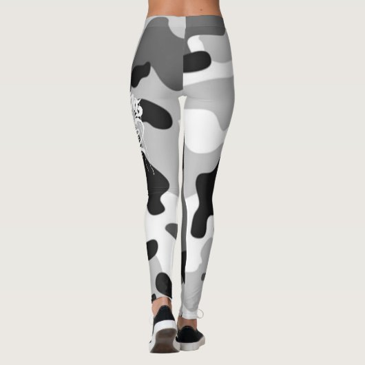 GRAFFIT DRIPPING PAINT LEGGINGS (Achterkant)