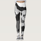 GRAFFIT DRIPPING PAINT LEGGINGS (Voorkant)