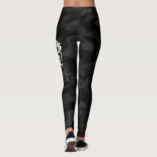 GRAFFIT DRIPPING PAINT LEGGINGS (Achterkant)