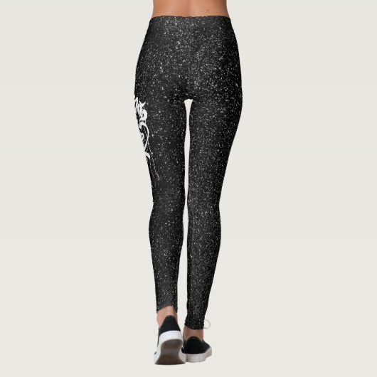 GRAFFIT DRIPPING PAINT LEGGINGS (Achterkant)