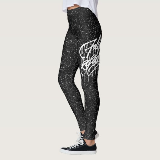 GRAFFIT DRIPPING PAINT LEGGINGS (Links)