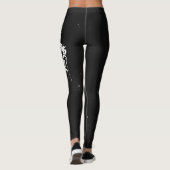 GRAFFIT DRIPPING PAINT LEGGINGS (Achterkant)